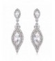 Janefashions AUSTRIAN RHINESTONE CHANDELIER EARRINGS