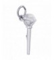 Rembrandt Charms Microphone Sterling Silver