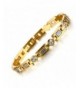 Rainso Titanium Bracelets Rhinestone WristBand