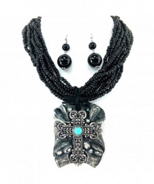 Western Peak Chunky Necklace Earrings