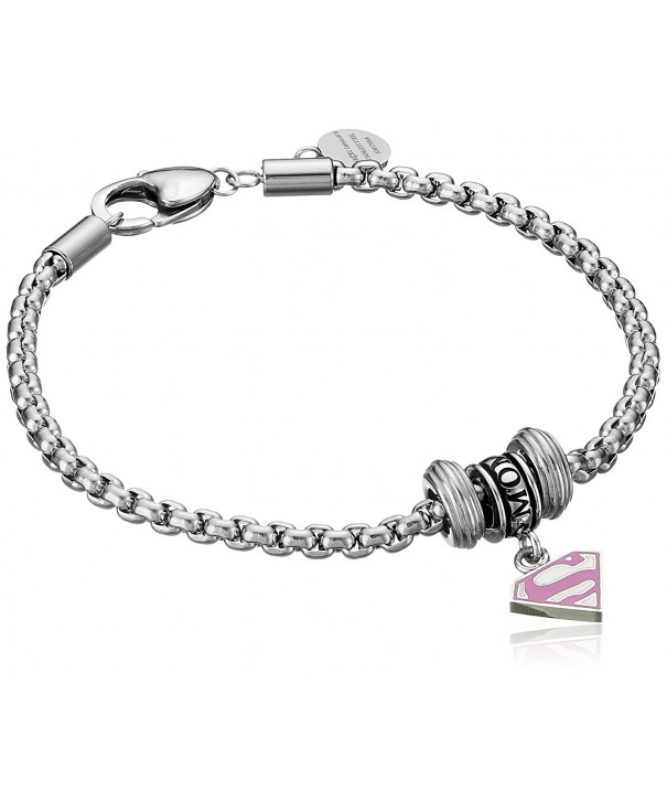 DC Comics Stainless Superman Bracelet