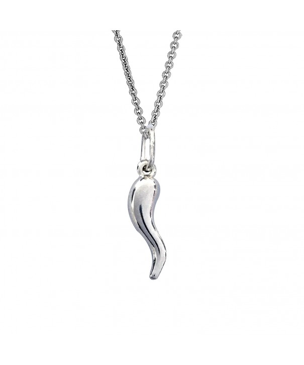 Sterling Silver Italian Necklace Inches
