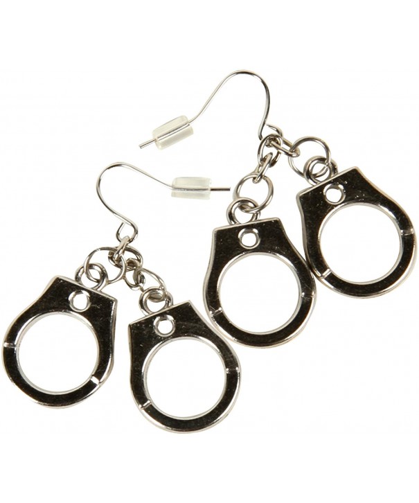 Rubies Handcuff Earrings