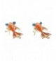 Under Orange Carp Goldfish Earrings