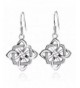 JUFU Womens Sterling Silver Earrings