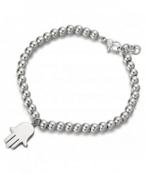 Ladies Bracelet Dangling Fatima Stainless