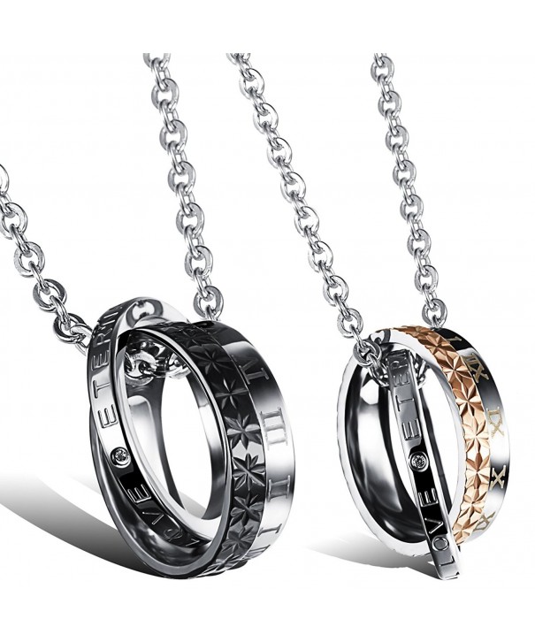 Oidea Stainless Numerals ETERNAL Necklace