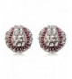 Crystal Baseball Earrings Fashion Jewelry