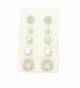 Rosemarie Collections Womens Crystal Earrings