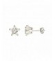 Sterling Silver Cubic Zirconia Earrings