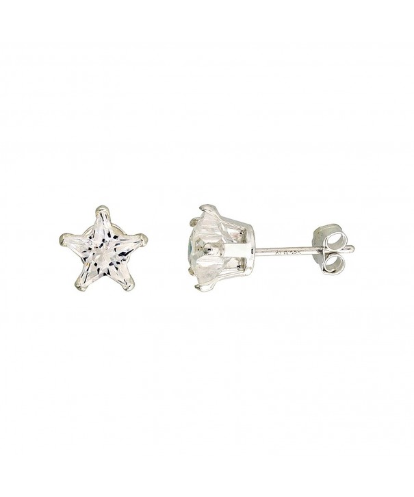 Sterling Silver Cubic Zirconia Earrings