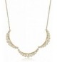 Downton Abbey Gold Tone Filigree Necklace