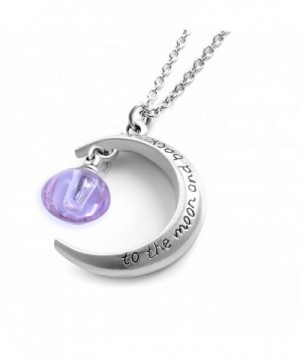 Cremation Jewelry Memorial Keepsake Necklace Moon