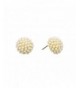 John Wind Pave Pearl Earrings