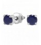 Rhodium Plated Sterling Earrings Zirconia Gemstones