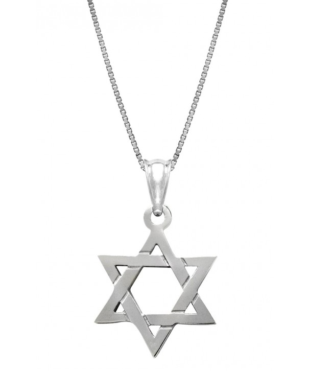 Sterling Silver Jewish Necklace Pendant