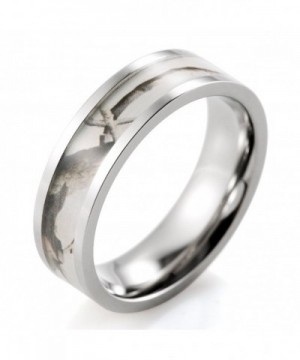 SHARDON Womens Titanium Wedding Camouflage