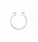 Sterling Silver Horseshoe Cartilage Non Pierced