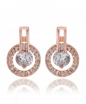 Plated Earrings Women Jewelry Zirconia