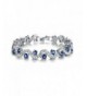 Beydodo Platinum Plating Bracelets Zirconia