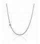 Sterling Silver Chain Necklace Clasp RHODIUM