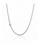 Sterling Silver Chain Necklace Clasp RHODIUM