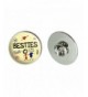 Besties Friends Metal Lapel Pinback