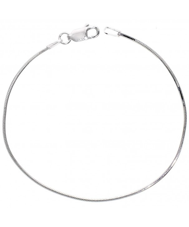 Sterling Silver Necklace Octagon Nickel