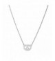 Spinningdaisy Handcrafted Brushed Necklace Silver