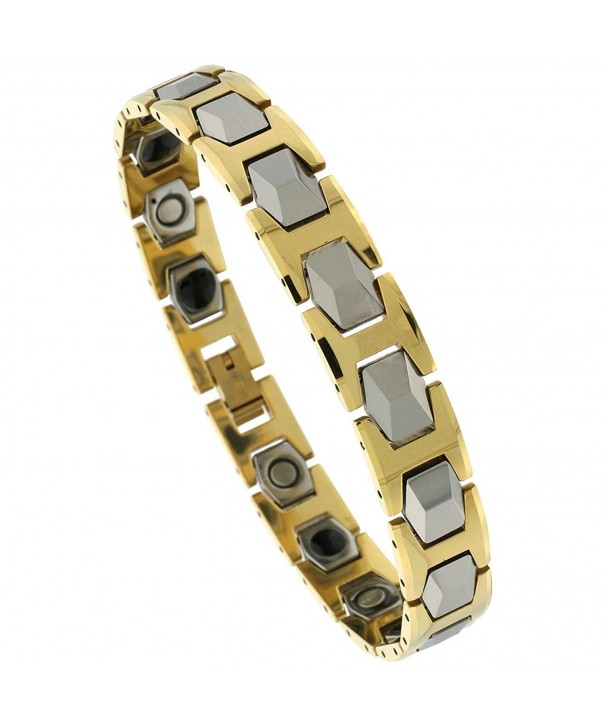 Tungsten Carbide Bracelet Magnetic Therapy