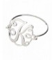 MONOGRAM Designer Silver tone Jewelry Nexus