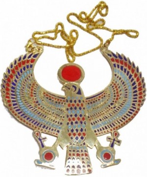 EGYPTIAN JEWELRY NECKLACE PENDANT PHARAOH