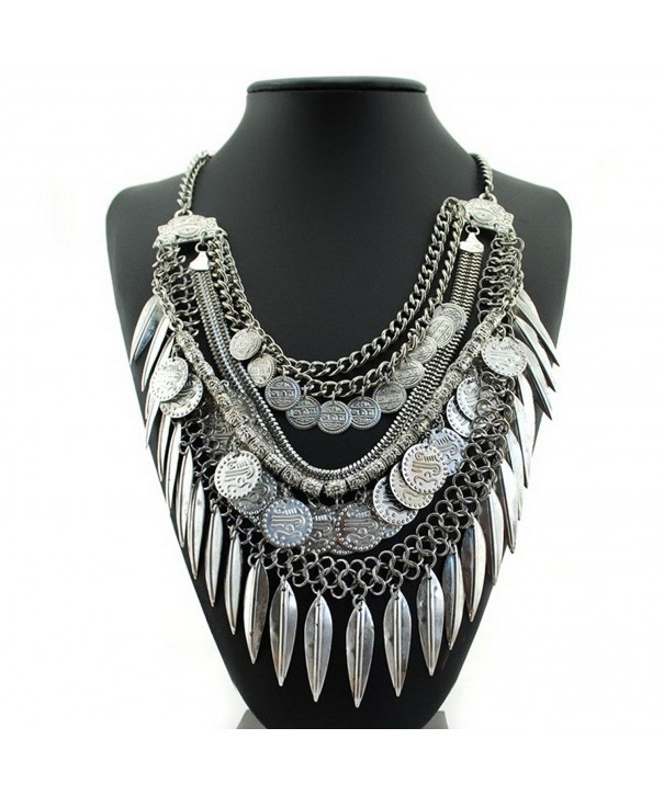 Statement Necklace SUMAJU Womens Bohemian