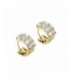 BAOAN Plated Sparking Zirconia Earrings