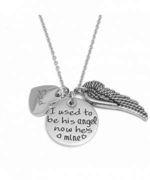 Memorial Necklace Angel Memory Loved