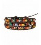 ZLYC Unisex Woven Leather Bracelet