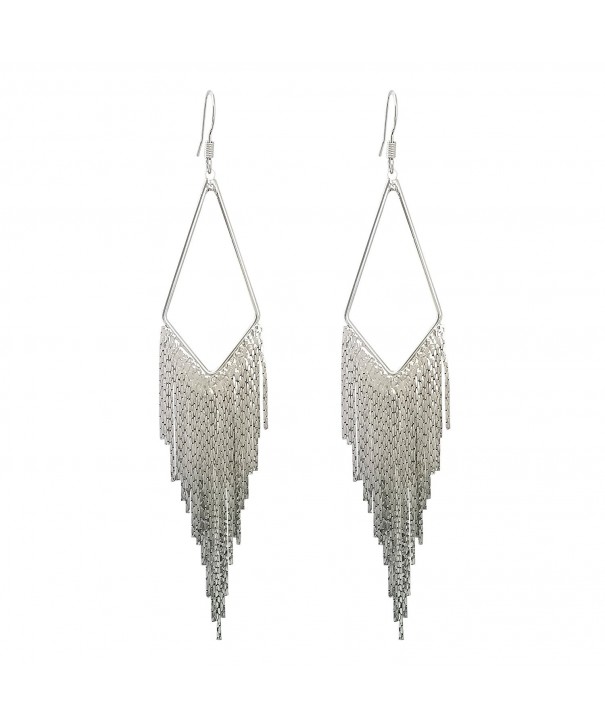 SELOVO Dangle Earrings Tassel Bohemian