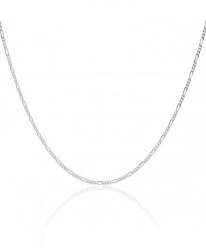 Sterling Silver 1 8MM Figaro Chain