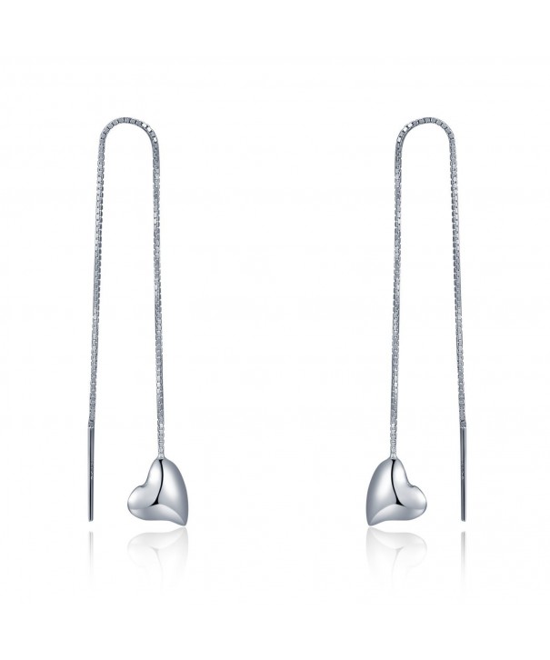 MBLife Sterling Dangling Threader Earrings