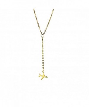 MANZHEN Airplane Pendant Necklace Jewelry