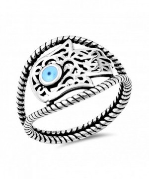 Sideways Filigree Sterling Silver RNG16188 9