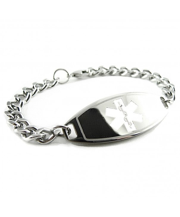 MyIDDr Pre Engraved Customized Coumadin Bracelet