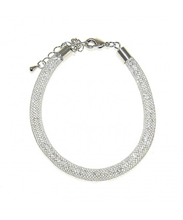 Shagwear Italian Crystal Infinity Bracelet