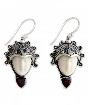 NOVICA Sterling Silver Earrings Princess