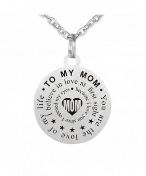 Inspirational MOM Necklace Love Life