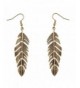 Lux Accessories Burnished Goldtone Earrings