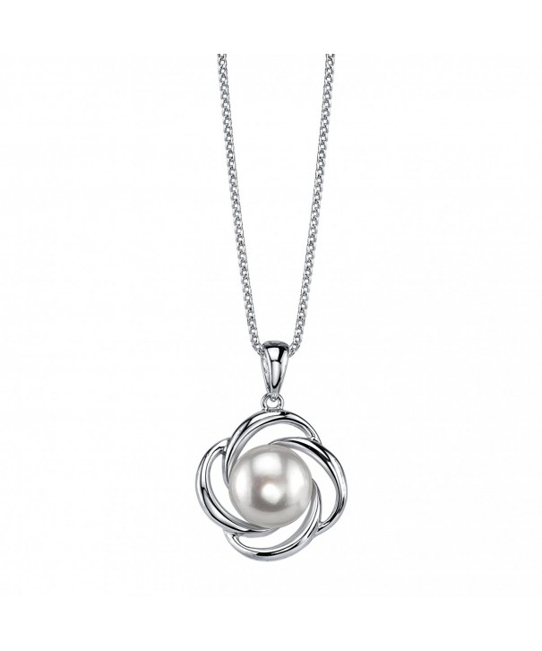 Freshwater Cultured Pearl Whiteflower Pendant