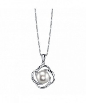 Freshwater Cultured Pearl Whiteflower Pendant