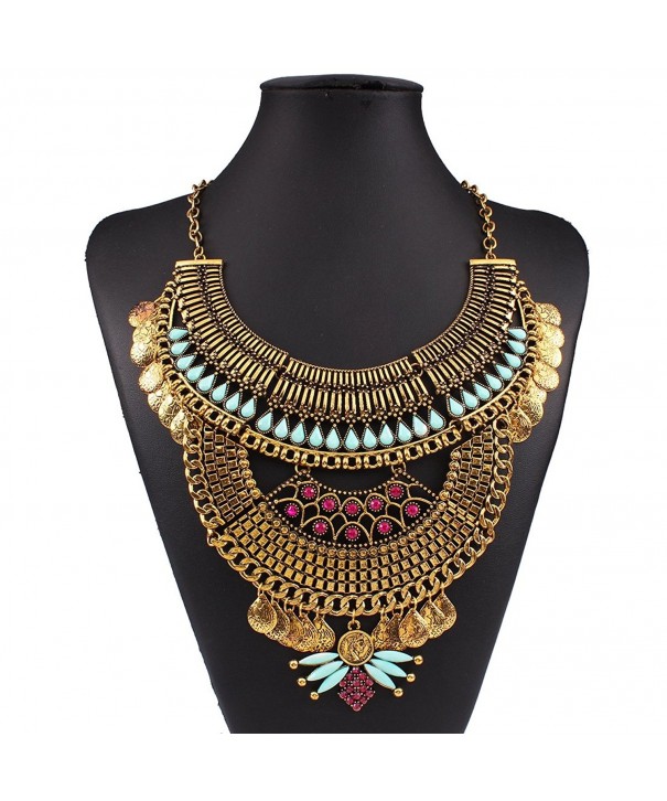 Diamonds Explosion exaggeration fashion necklace