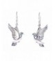 Sterling Silver Simulated Diamond Earrings